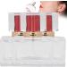 Verdant Touch Perfume Bottle Glass Refillable Perfume Bottle 30ml Red Set of 3 Empty Spray Atomizer for Cosmetic Fragrance Dispensing - Buy Online on SooperMarket.com