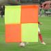 Excellent Health Equipment Referee Flag Football, 2-Piece Referee Linesman Flag and Storage Bag Sports Competition Football Football Hockey Training Special Patrol Show Official Flag