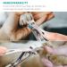 SZQHT Extra Wide Jaw Opening Nail Clippers for Thick Nails - Professional Ingrown Toenail & Fingernail Cutter - Manicure Pedicure Set for Men & Women - Buy Online on SooperMarket.com