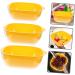 Alipis 1 Set Fruit Drain Basket Storage Shelf Plastic Laundry Baskets Kitchen Accessory Household Container 32X27CM Orange - Buy Online on SooperMarket.com