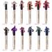 Cream Eyeshadow Stick 2-in-1 Eye Shadow Pencil Crayon with Smudger | Waterproof & Long-Lasting Eye Makeup | Midnight Black Blue Shimmer Eye Shadow Stick - Buy Online on SooperMarket.com