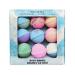Naturally Vain Bath Bomb Set Handmade Non-Staining Sulfate-Free Natural Luxury Bath Fizzies Aromatherapy Spa Gift Set Assorted Scents 9-Pack
