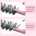280 Pcs 30D+40D Mixed Cluster Lashes for DIY Self Application - 10mm Large Size - Buy Online on SooperMarket.com