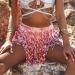 TWINKLEDE Boho Fringe Sequin Tassel Belly Dance Hip Scarf in D Pink - For Women and Girls - Buy Online on SooperMarket.com