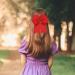 2 Pack 6 inch Bow Hair Clips Large Hair Bow Hair Barrette Clips for Women Girls Red Hair Bows - Buy Online on SooperMarket.com