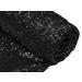 3 Feet 1 Yards-Sequin Fabric  by The Yard  Sequin Fabric  Tablecloth  Linen  for Xmas Decor (1 Yards 1PC Black) 1 Yard Black