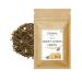 ZYANNA Honey Lemon Green Tea - Premium Indian Loose Leaf Green Tea (3.53oz-100g-50 Cups) Green Tea with Honey Extract & Lemon Peels - 100% Natural Refreshing