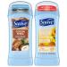Suave Deodorant Antiperspirant for Women Variety Pack Everlasting Sunshine + Cocoa Butter & Shea Invisible Solid 48H Protection Anti-Staining 2.6 Oz Ea (2 Piece Set)
