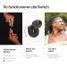 Loop Switch Noise-Reducing Earplugs | 3 Modes for Travel Concerts & Sports | Reusable Black | Adaptable Passive Hearing Protection - Buy Online on SooperMarket.com
