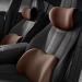 Auto Neck Pillow - Soft Memory Cotton Car Headrest Cushion | Brown Car Accessories - Buy Online on SooperMarket.com