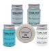 Terra Pure White Tea and Coconut Hotel Soaps and Toiletries Bulk Set | 1-Shoppe All-In-Kit for Hotels | 1oz Shampoo & Conditioner, Body Wash, Lotion & 1.25oz Bar Soap | Travel Size Toiletries 75 Pieces