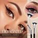 Dolly Mascara Fan Brush Set with Angled Eyelash Comb Separator - Portable Folding Cosmetic Brushes (2 Sets) - Buy Online on SooperMarket.com