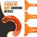 Advanced Stop Snoring Mouthpiece Kit: 3 Sizes Patent-Pending Guard Snore Reduction Technology Comfortable & Safe No Molding Needed - Buy Online on SooperMarket.com