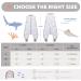 Whales Toddler Sleeping Bag with Legs 2.5 Tog | Winter Warm Cotton Swaddle Wrap for Baby 6-18 Months | M (1-2 Years) - Buy Online on SooperMarket.com