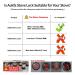Gas Stove Baby Proof Knobs Locks - Aukfa Child Proofing Oven Knob Lock (6 Pack, White) - Buy Online on SooperMarket.com