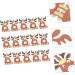 HOLIDYOYO 75 Pcs Lollipop Paper Card Elk Reindeer Candy Holder Xmas Lollipops Sweets for Lollpop - Buy Online on SooperMarket.com
