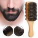 Pocket Beard Brush - Men's Double-Sided Multifunctional Shaving Brush for Perfect Grooming - Buy Online on SooperMarket.com