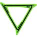 Wahu TriBlade Green Boomerang - Soft Lightweight Flying Toy for Right or Left-Handed Users - Buy Online on SooperMarket.com
