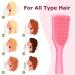 Shinlea Hairbrush - Degrade-Free Styling Brush for Wet & Dry Hair | Reduces Breakage & Eliminates Knots | Perfect for All Hair Types | Pink - Buy Online on SooperMarket.com