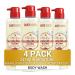 Old Spice Gentleman's Blend Exfoliating Body Wash Himalayan Sea Salt 18oz (Pack of 4)