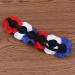 minkissy Rose Flower Headband Day of the Dead Headpiece Wedding Festival Headband for Christmas Halloween (Red White Blue) - Buy Online on SooperMarket.com