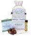 Soap Nuts/Soap Berries - 1-Lbs organic (240 loads) + 18X Travel Bottle! Select Seedless - 1 Wash Bag 8-pg info Tote Bag. Organic Laundry Soap