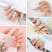 Gel Nail Polish Kit with U V Light and Drill Starter Kit 10pcs Gel Polish and 3PC Poly Extension Gel Glitter Nail Rhinestones Decoration Powders Stickers Gel Manicure Kit at Home Gifts for Women - Buy Online on SooperMarket.com