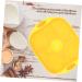 Alipis Baking Tools Silicone Molds Decorative Food Mold Ice Cube Tray Baby Food Mold Pudding Mold Flexible 15X12X3cm Yellow - Buy Online on SooperMarket.com