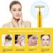 Shop Aubric 24k Gold Face Massager - T-Shape Electric Wand for Anti-Aging Skin Firming & Wrinkle Reduction | Global Shipping Available - Buy Online on SooperMarket.com