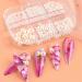 Citywalk 4Box Pearl Decorations Nail Charms White Round Nail Parts Gold Steel Beads Balls Jewelry Nail Art Accessories Color:ZZ13 - Buy Online on SooperMarket.com