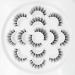 3D False Eyelashes Natural Long Lashes Bulk Lash for Girls Makeup Soft Eyelash 7PACK