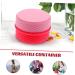 ABOOFAN 3 Sets Cream Box Lotion Dispenser Jar Empty Lotion Container Travel Essentials for Vacation Leak Proof Travel Containers Lotion Storage Jar Silica Gel Storage Box Frosted Miss - Buy Online on SooperMarket.com