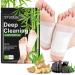 10PCS Deep Cleansing Foot Pads, Foot Detox Pads, for Relieve Stress, Improve Sleep and Relaxation, Natural Bamboo Vinegar Premium Ingredients Combination for Foot and Body Care 10 Pcs