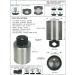 Kroozie 2.0 Bike Cup Holder - Adjustable Handlebar Mount for Cruiser, Electric, Kids Bikes - Fits Yeti, Coffee, Water Bottle - Flat Black - Buy Online on SooperMarket.com