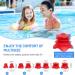 Swim Ear Plugs - Waterproof Silicone for Adults & Kids - 4 Sizes for Small Ear Canals - Buy Online on SooperMarket.com