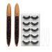2023 New Self-Adhesive Eyeliner Eyelash Glue Pencil Magic Self-Adhesive Long-Lasting Eye Liner Eyelash Glue Pen (Black)