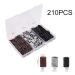 BNG Nail Cutter Sanding Sleeves 210 Pieces Sanding Caps Sanding Bands Nail Cutter Nail Set with Nail Drill Bits Pedicure Manicure Nail File for Acrylic Nails Cuticle Removal 80/120/180 GRIT - Buy Online on SooperMarket.com