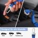 Oyefly Universal Dog Seat Belt Elastic Safety Belt for Dogs & Cats | Strong Carabiners | Fits All Car Types (Blue) - Buy Online on SooperMarket.com