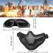 Emageren Foldable Airsoft Masks & Protective Glasses | Half-Facial Protection for Halloween Cosplay Paintball & Military Use - Buy Online on SooperMarket.com