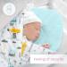 Newborn Cotton Swaddle Wrap Blanket for 0-3 Months | (City) 1 - Buy Online on SooperMarket.com