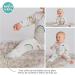 100% Cotton Two-Way Zipper Baby Sleepsuit Unisex Onesie Romper 6-12 Months Rainbow - Buy Online on SooperMarket.com