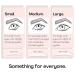 Small Wonderstripes Eye Lid Tape - 64 Pack | Eyelid Lifting Strips for Hooded & Droopy Eyes | Invisible Silicone Tape for All Shapes | Easy Makeup Application - Buy Online on SooperMarket.com