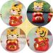 ORFOFE Digital Dash 1pc Year of The Tiger Bobble Head Ornament Crafts Office Resin Shake Your Head Red Fengshui Statue Red 1 6X6X9.5CM - Buy Online on SooperMarket.com