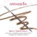 Mirabella Beauty Brow Pencil in Medium | Ultra-Fine Precision Eyebrow Pencil | Rich Blendable Color | Long-Lasting, Smudge-Proof & Waterproof - Buy Online on SooperMarket.com