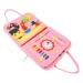 Memory Loss Fidget Blanket Dementia Senior Anxiety Relief Toy Motor Skills Practice Stay Calm Multi Purposes Sensory Activities Relieve Anxiety Mood Physical and Mental