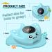 BabyElf Baby Bath Thermometer - Floating Bathtub Toy for Infant - Mute Visual Alert - Fahrenheit - Buy Online on SooperMarket.com