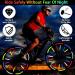Ruijie Spoke Reflectors Bike Set - 72 Pieces Reflective Stickers for 360 Visibility | Enhance Safety & Style - Buy Online on SooperMarket.com