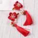 ABOOFAN 3 Pairs Bows Hair Clips Hair Clips for Bows Kids Barrettes for Hair Chinese New Year Hair Clips New Year Bobby Pin Girl Barrettes Clip Chinese Style Hairpin Candy Bag Child Tassel - Buy Online on SooperMarket.com