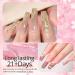 UR SUGAR Poly Gel Nails Set | 6 Colors Nail Extension Builder Gel Kit with Base & Top Coat | DIY Manicure at Home | Glitter Nude & Clear Polygel - Buy Online on SooperMarket.com
