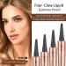 Magic Eyebrow Pencil-3D Waterproof Microblading Eyebrow Pencil Contouring Pen 4 Tipped Precise Brow Pen Magic Microblading Eyebrow Pen Natural Fine Stroke Microblading Eyebrow Pencil (Dark Coffee) - Buy Online on SooperMarket.com